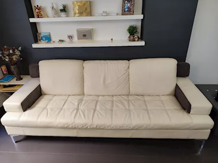 ELEGANTE DIVANO IN PELLE