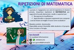 Ripetizioni di MATEMATICA - PERUGIA