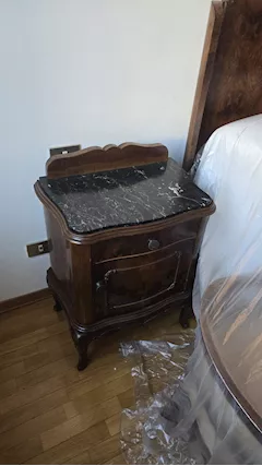 Camera da letto anni 40 in radica - Foto 2