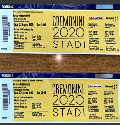 CONCERTO CREMONINI SAN SIRO