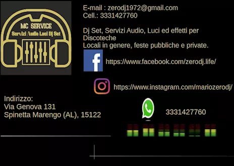 DJ Servizi per l'intrattenimento