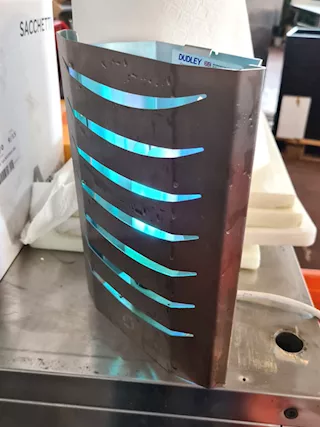 Lampada a led acchiappa mosche usata