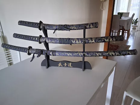 Set 3 katane giapponesi