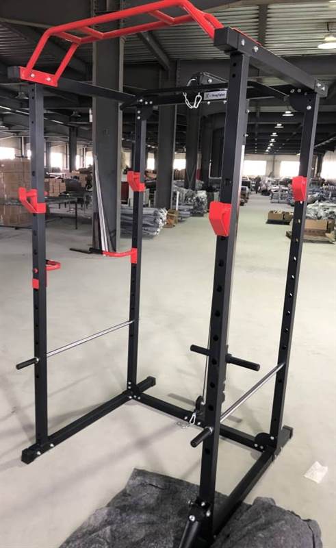 Stazione Multipower con Lat Machine, Pulley, Rings Rack 192 Attrezzi Bodybuilding - Foto 4