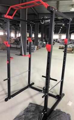 Stazione Multipower con Lat Machine, Pulley, Rings Rack 192 Attrezzi Bodybuilding - Foto 4