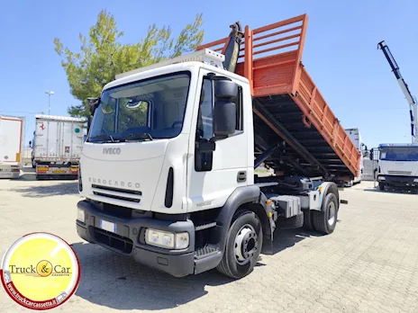 Iveco Eurocargo 140 e 22 - 2008 - gancio scarrabile Km 274666, colore esterno Bianco - Foto 3