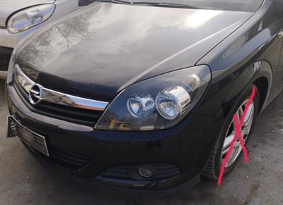 Musata cofano, fari, ecc... - Opel Astra H 1.4 16V