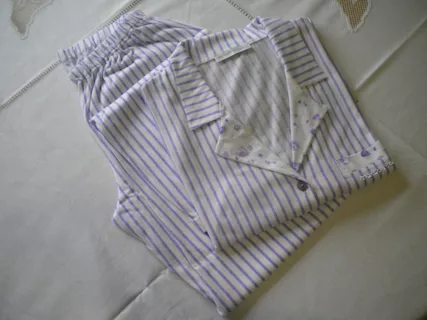 Pigiama donna Marta Nazzaro tg.46 giacca + pantaloni lunghi