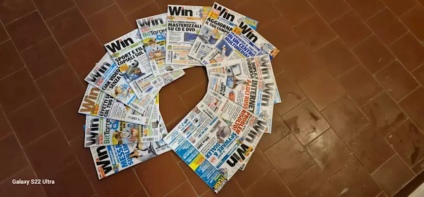 Foto 2 Lotto Di 12 Riviste Win Magazine + 11 CD software allegati
