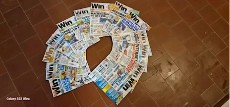 Lotto Di 12 Riviste Win Magazine + 11 CD software allegati - Foto 2