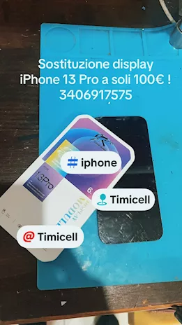 Sostituzione display iPhone 13 Pro e 13 Pro Max