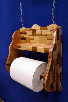 Porta rotoloni artigianale