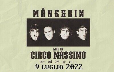 Maneskin 9 luglio circo massimo roma