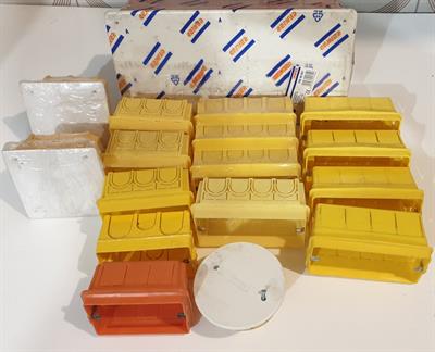 Lotto materiale elettrico rele prese
