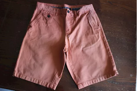 PANTALONCINI UOMO PULL & BEAR ARANCIO T.48