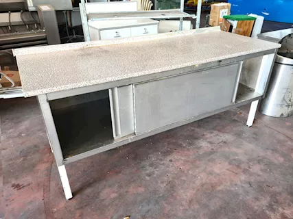 Tavolo armadiato per cucina usato - Foto 2