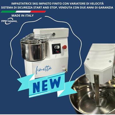 Impastatrice a Pentola Fissa 5KG