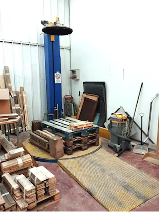 Macchina avvolgitrice semiautomatica usata