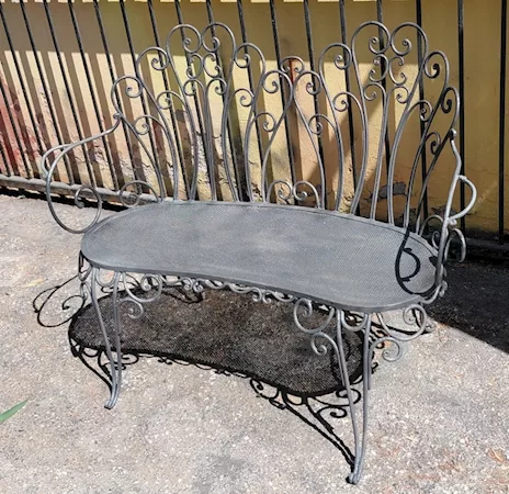 DIVANETTO FRANCESE DA GIARDINO COD. 21123