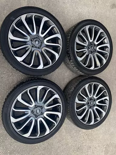 Cerchi con Gomme Diamantati X Range Rover - Anteprima 1