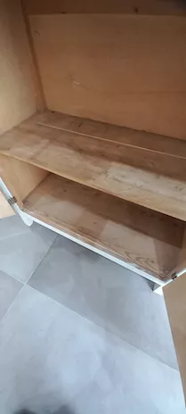 Mobiletto vintage in legno, ottimo stato - Anteprima 6