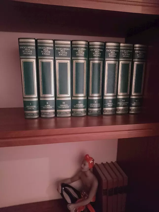Enciclopedia Treccani delle Scienze Sociali 8 volumi, mai usata