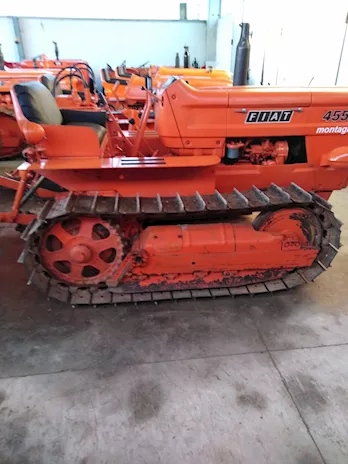 Fiat 455c montagna del 1973-45 cavalli-4000 ore largo 153 cm