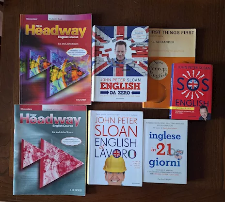 7 libri di inglese