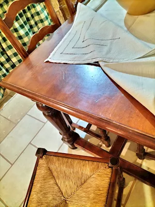 Tavolo Pranzo, in legno, in buone condizioni - Foto 3