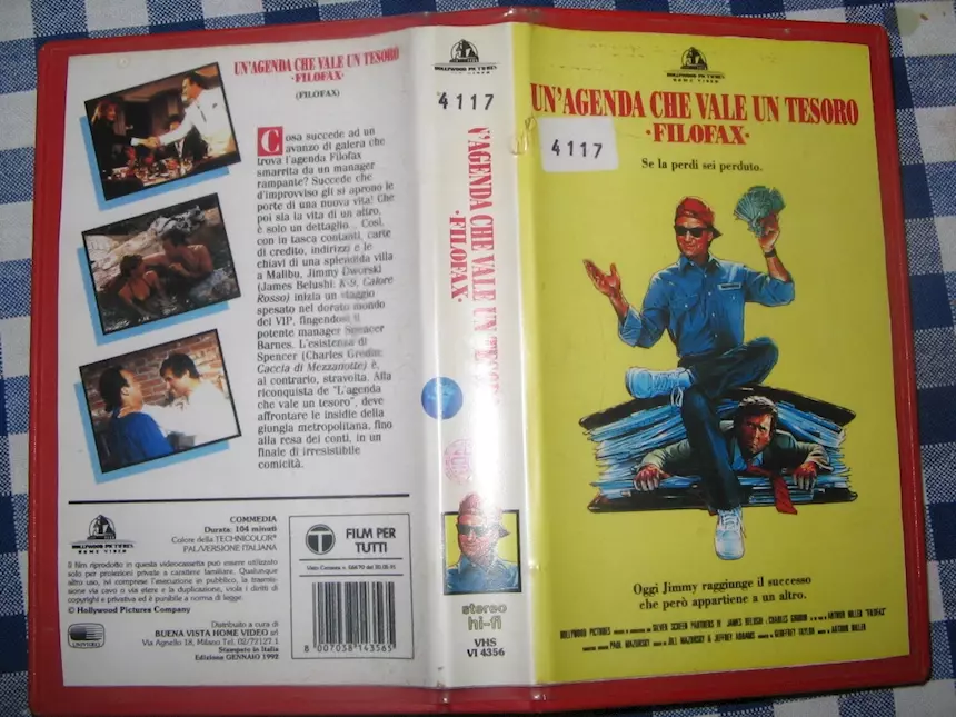 Foto 4VHS originali Completi di custodia