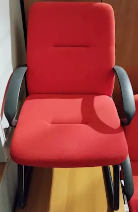 Poltrona da Ufficio Rossa