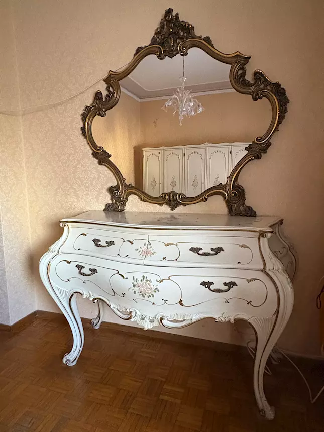 Camera da letto stile barocco veneziano, ottimo stato - Foto 5