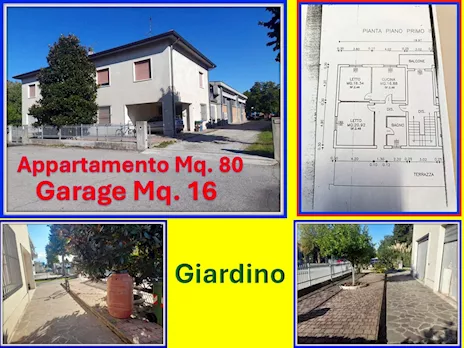 Appartamento trilocale 80 mq
