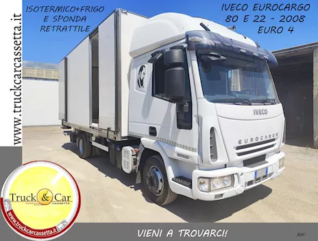 IVECO EUROCARGO 80 E 22 - 2008 - FURGONE ISOTERMICO CON GRUP