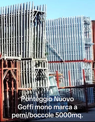 Ponteggio Goffi nuovo 5000 mq