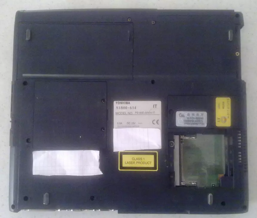 Foto 4 PC Portatile Marca Toshiba S1800-614 per parti ricambio