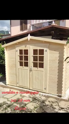 Casetta 3x2 28 mm incluso trasporto e montaggio