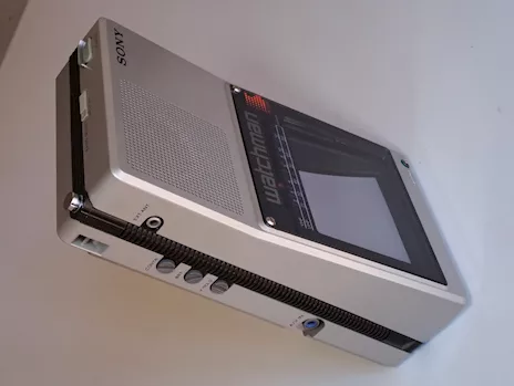 Sony Watchman FD-40E mini TV CRT da collezione, come nuovo - Foto 3