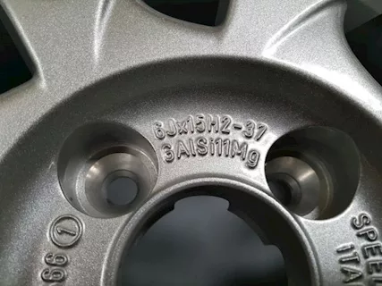 Cerchio in Lega Speedline Lancia Lybra 6jx15 - Foto 3