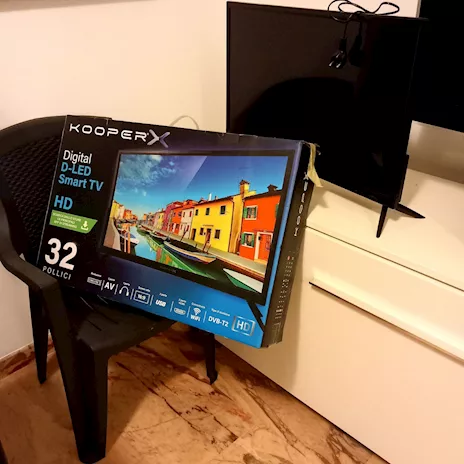 Kooper Smart TV LED, 32, HD, nero, KooperX