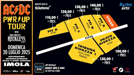 2 Biglietti AC/DC Imola