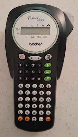 Brother P-touch 1000 stampante per etichette nuova