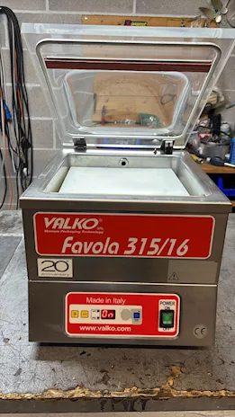 Sottovuoto a campana barra 31,5 cm usata revisionata