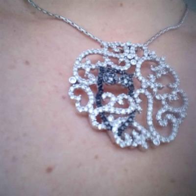 Ciondolo gufo e cristalli - Foto 4