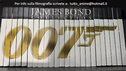 007 movie collection -filmografia completa di 25 DVD