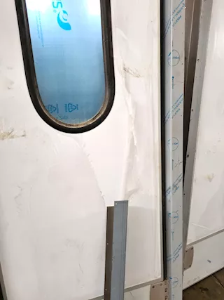 Porta semisolante va e vieni usate - Foto 3