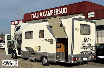 Camper GiottiLine Sunny S200 Mansardato Fiat Del 2009 Km 66700 - Foto 2