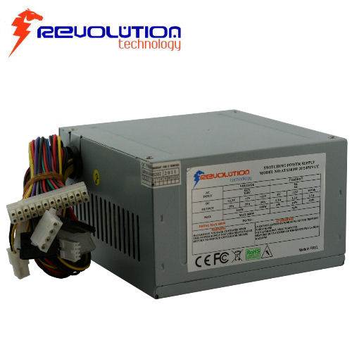 Alimentatore ATX 600Watt 24pin SATA + Molex - Revolution Tec