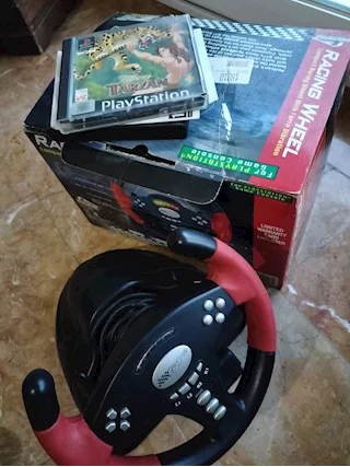 PlayStation GT2 RACING WHEEL PELICAN e 2 CD - Anteprima 1