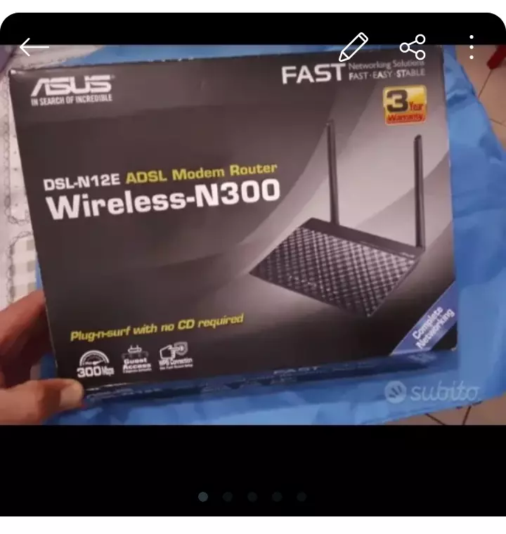 Foto 5Router Asus N-300 per Dsl